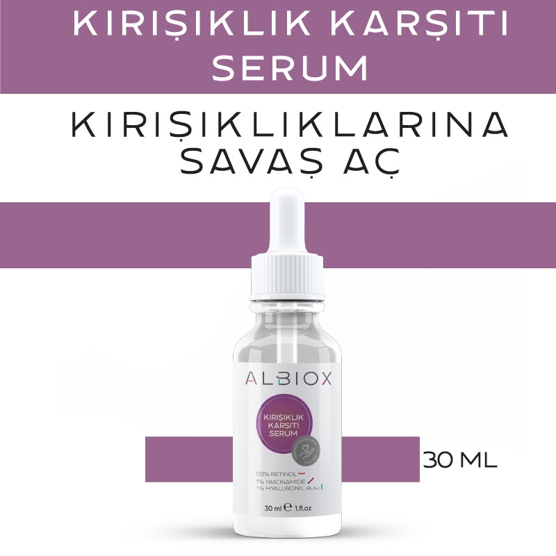 Kırışıklık Karşıtı Onarıcı Serum (retinol + Niacinamide + Hyaluronic Acid) 30 Ml